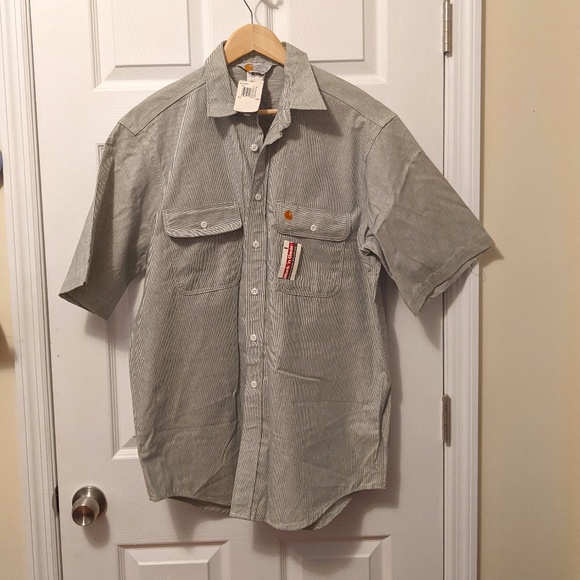 Carhartt Other - NEW Carhartt Rugged outdoor wear Botton Down Short Sleeve Shirt